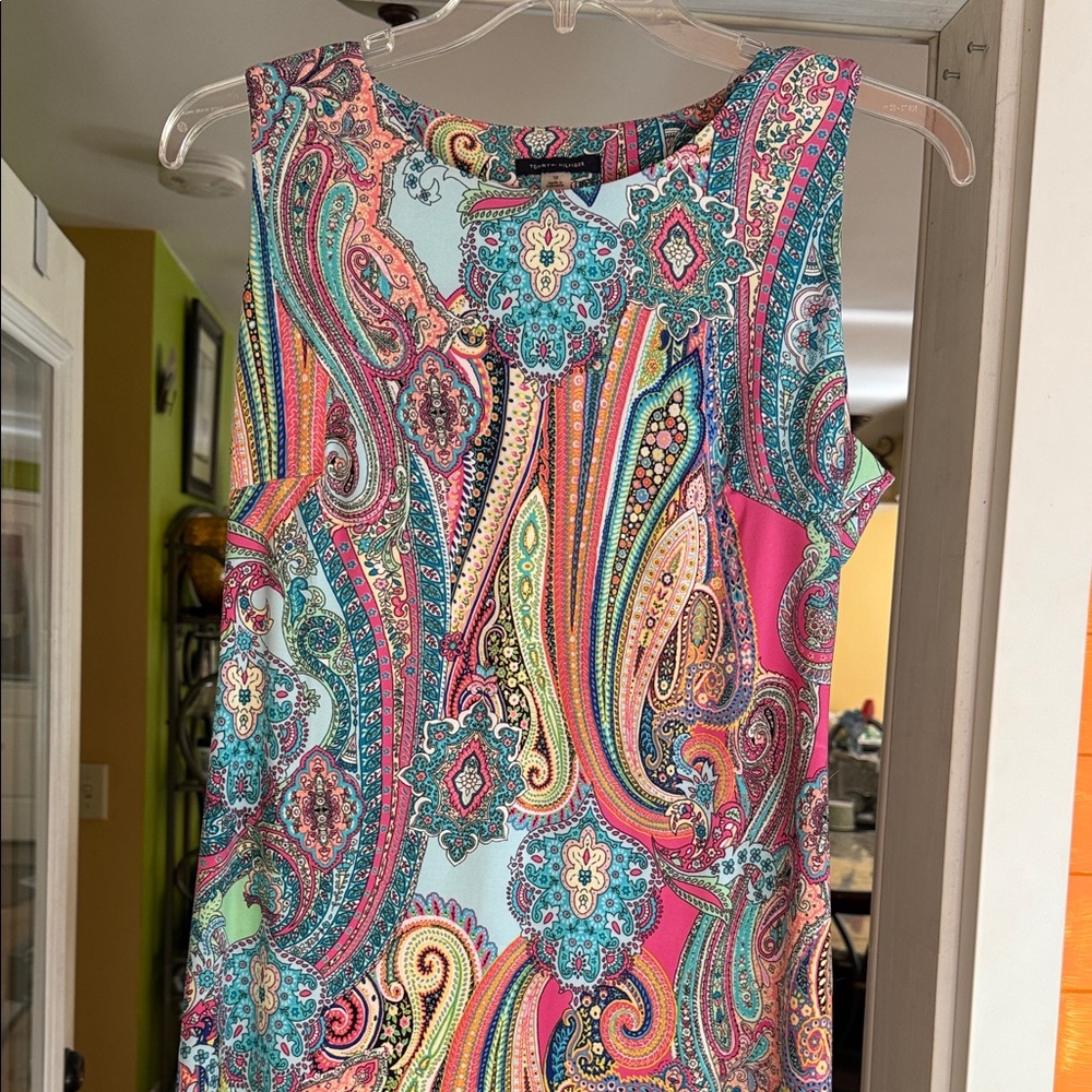 Tommy Hilfiger Multicolor Paisley Dress